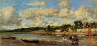 Boudin, Eugene - Le Faou, Banks of the River